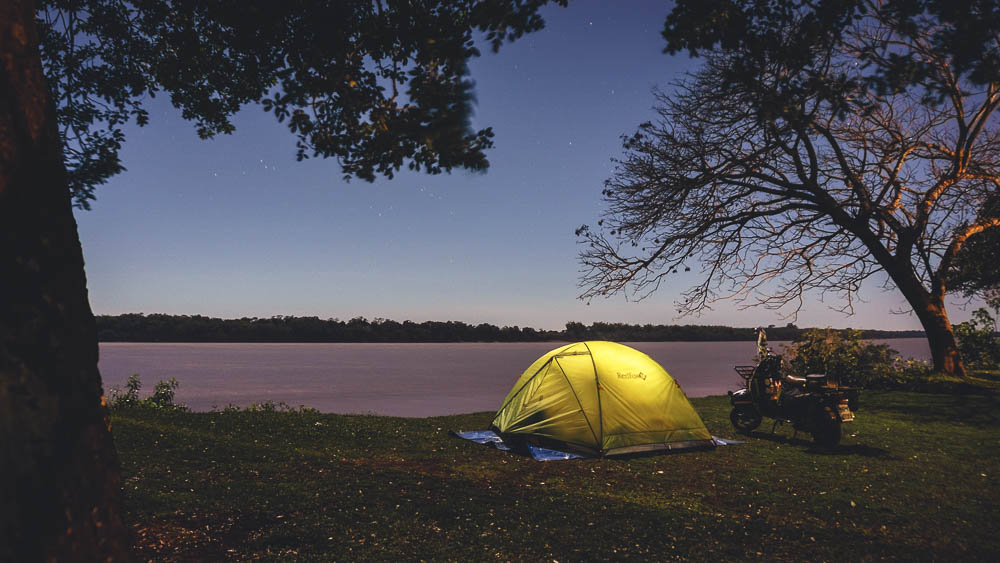 Camping at Santo Tome - Argentina